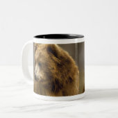 Braunbären-Geschenke Zweifarbige Tasse (Vorderseite Links)