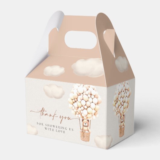 Braunbären Geschenkschachtel (Vorderseite)