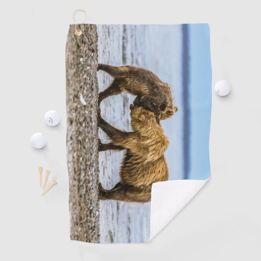 Braunbären Golfhandtuch (Insitu)