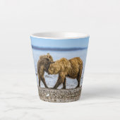 Braunbären Milchtasse (Vorderseite)