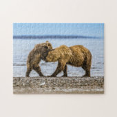 Braunbären Puzzle (Horizontal)