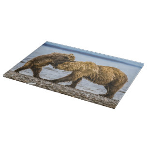 Braunbären Schneidebrett