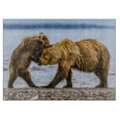 Braunbären Schneidebrett (Vorderseite)