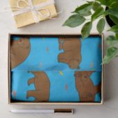Braunbären Seidenpapier (Geschenk)
