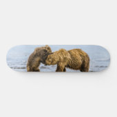 Braunbären Skateboard (Horizontal)