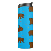 Braunbären Thermosbecher (Nach links gedreht)