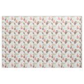 Braunbären und Teepees Stoff (Fat Quarter (45,7 x 55,9 cm))