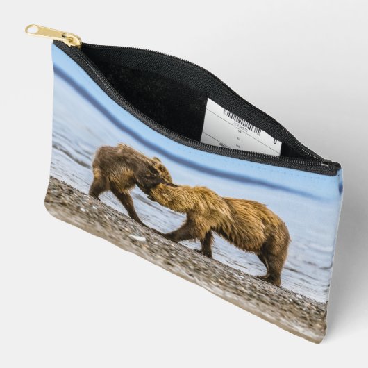 Braunbären Zubehörtasche (Offen)