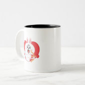 Braunbärenbarsche Zweifarbige Tasse (Vorderseite Links)