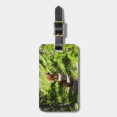 Braunbärenfamilie Gepäckanhänger (Vorderseite vertikal)