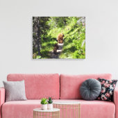 Braunbärenfamilie Leinwanddruck (Insitu (Wohnzimmer))