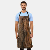 Braunbaumrinde in Nahaufnahmen Schürze (Getragen)