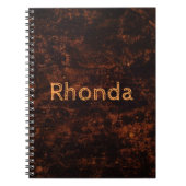 Braunbeton Notizblock (Vorderseite)