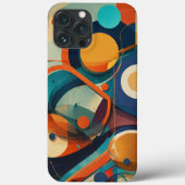 Braunblau Case-Mate iPhone Hülle (Rückseite)