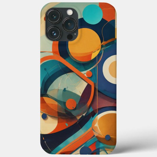 Braunblau Case-Mate iPhone Hülle (Rückseite)