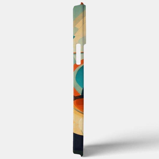 Braunblau Case-Mate iPhone Hülle (Rückseite / Rechts)