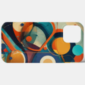 Braunblau Case-Mate iPhone Hülle (Rückseite (Horizontal))