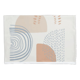 Braunblau Kissenbezug