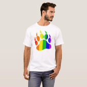 Braunbogen-Gay-Bärenpaare T-Shirt (Vorne ganz)