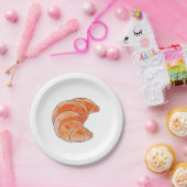 Braunbrot Pappteller (Party)