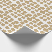 Braunbrotmuster Geschenkpapier (Ecke)