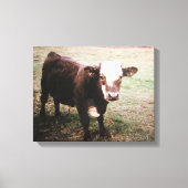 Brauncreme Leinwanddruck (Vorderseite)