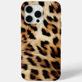 Brauncreme Leopard Case-Mate iPhone Hülle (Rückseite)