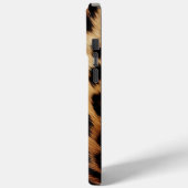 Brauncreme Leopard Case-Mate iPhone Hülle (Rückseite / Links)