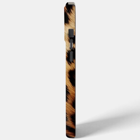 Brauncreme Leopard Case-Mate iPhone Hülle (Rückseite / Links)