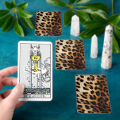 Brauncreme Leopard Spielkarten (InSitu)