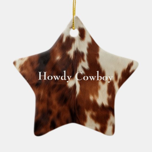 Brauncreme Südwestküste Keramik Ornament (Vorne)