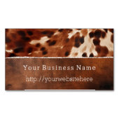 Brauncreme Südwestküste Magnetische Visitenkarte (Vorderseite)