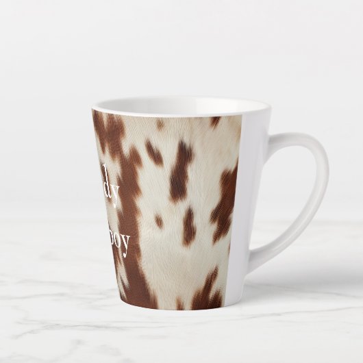 Brauncreme Südwestküste Milchtasse (Rechts)