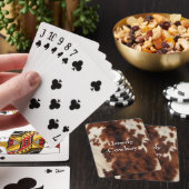 Brauncreme Südwestküste Spielkarten (In Situ)