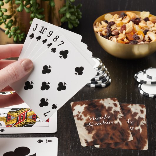 Brauncreme Südwestküste Spielkarten (In Situ)