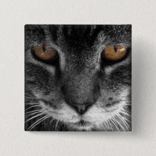braune Augen Button