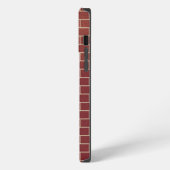 Braune Backsteinwand iPhone-Hülle iPhone Hülle (Linke Seite)