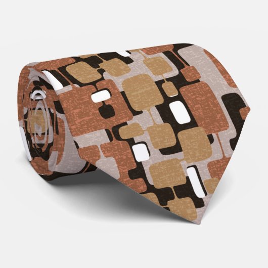 Braune Bag Swagger-Krawatte Krawatte (Gerollt)