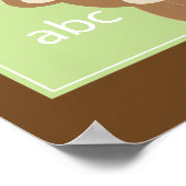 Braune Bären Kids Wall Decke Poster (Ecke)