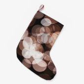 Braune Barken Kleiner Weihnachtsstrumpf (Vorderansicht (hängend))