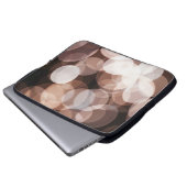 Braune Barken Laptopschutzhülle (Vorne Knopf)