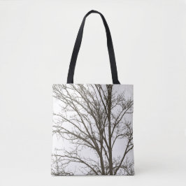 Braune Baumzweige Tasche