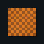 Braune Beige Markierter Block Print Leinwanddruck<br><div class="desc">Licht und dunkelbraune Beige Kegelkarosserie Print Moderne Oberflächenmuster Design</div>