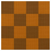 Braune Beige Markierter Block Print Stoff (Nahaufnahme)