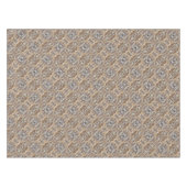 Braune beige Steine Tischdecke (Vorderseite (Horizontal))