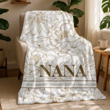 Braune benutzerdefinierte NANA-Namen