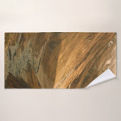 BRAUNE BERGE BADEHANDTUCH (Badehandtuch)