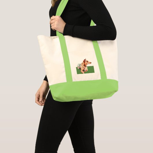 Braune Bertha-Tasche Tragetasche (Vorderseite (Produkt))