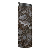 Braune Blätter Thermosbecher (Nach rechts gedreht)