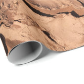 Braune Böden Geschenkpapier (Rolleneckpunkt)